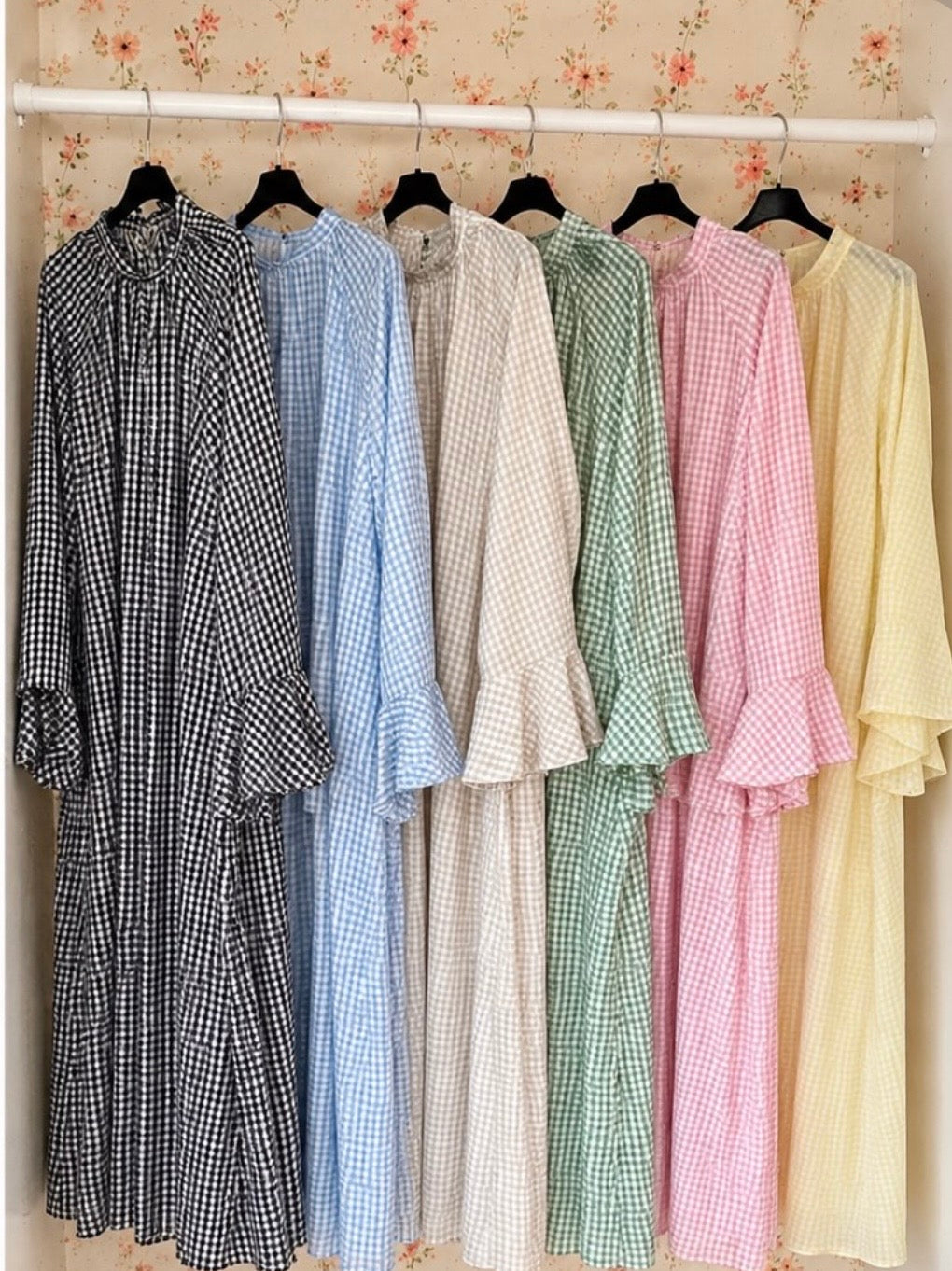 Robes à carreaux