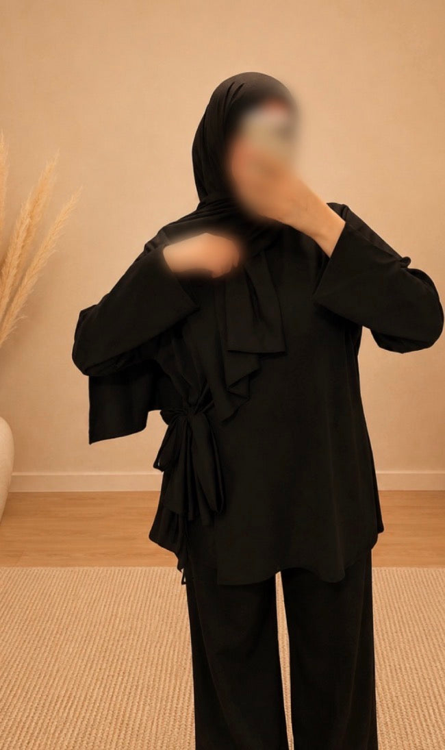 Burkini Nœud Signature Noir