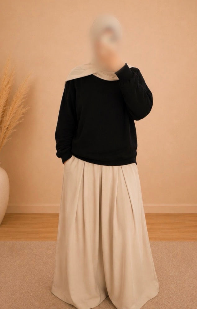 Jupe Beige
