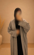 Kimono Gris à Poche
