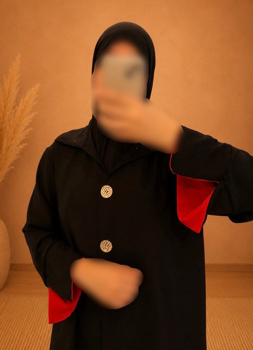 Abaya Sakina Noir