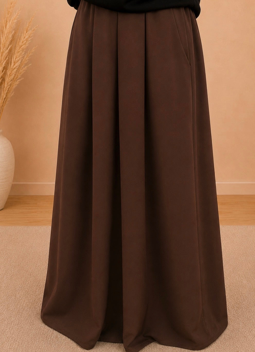 Jupe Marron