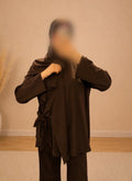 Burkini Nœud Signature Marron