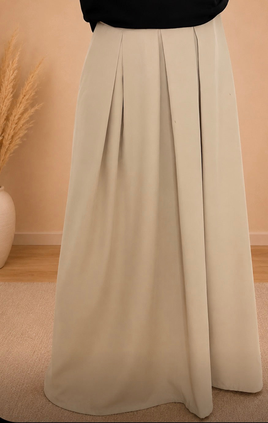 Jupe Beige