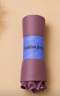 Jersey Classique à finitions ondulées Mauve