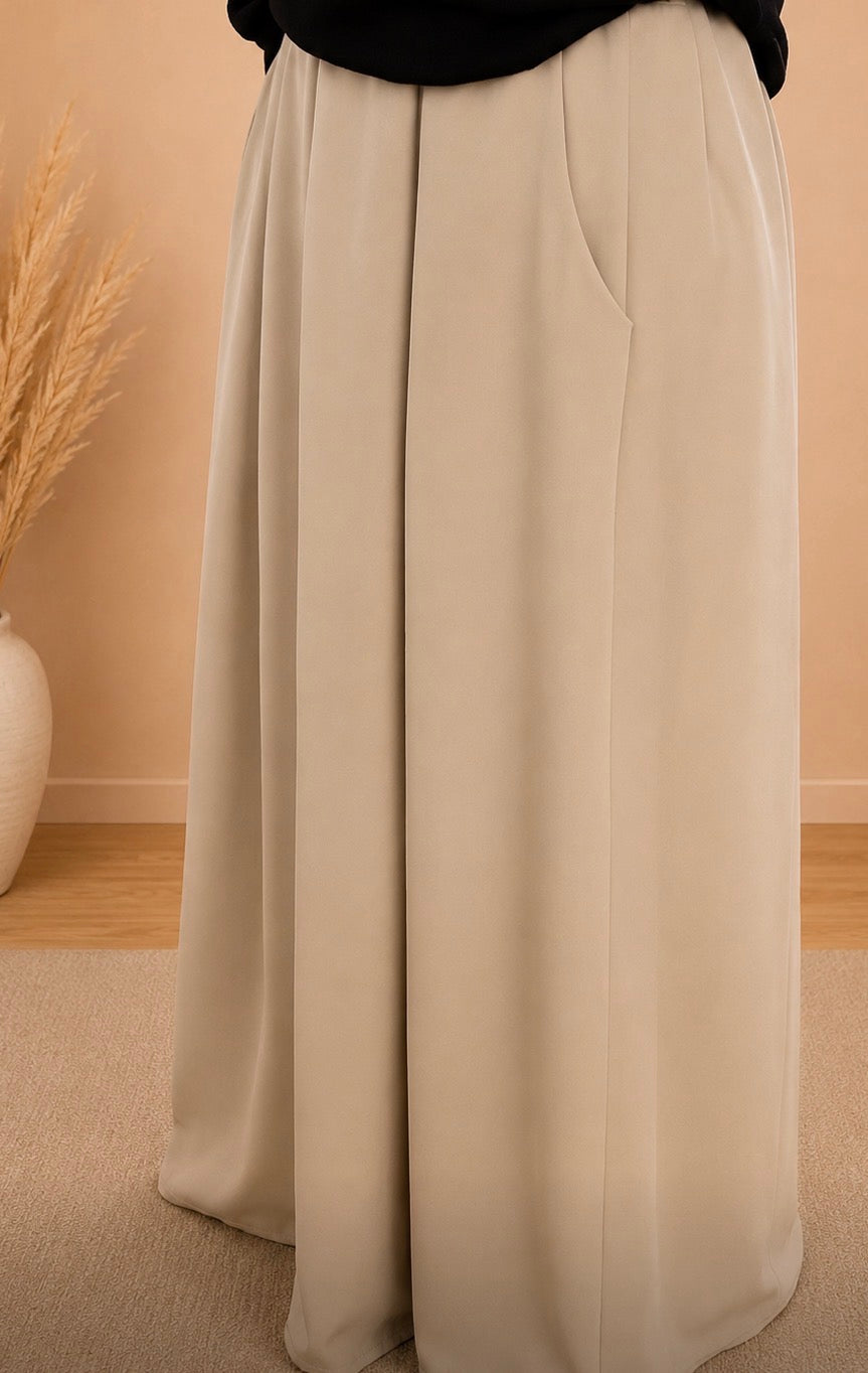 Jupe Beige